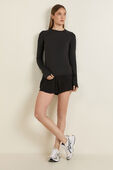 It`s Rulu Run Cropped Half Zip